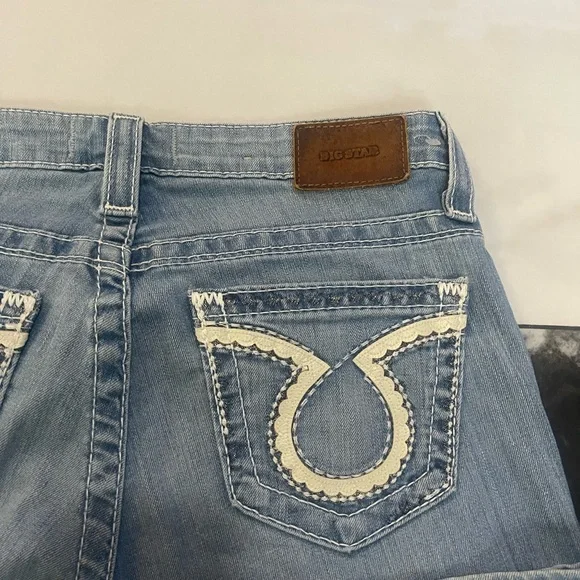 Big Star Blue Flare Wide Leg Jeans - Picture 4 of 9